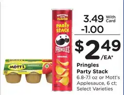 Ralphs Pringles Party Stack offer