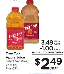 Ralphs Tree Top Apple Juice offer