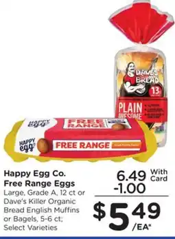 Ralphs Happy Egg Co. Free Range Eggs offer