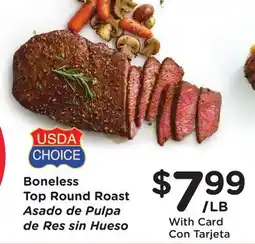 Ralphs Boneless Top Round Roast offer