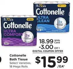Ralphs Cottonelle Bath Tissue offer