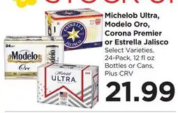 Food 4 Less Michelob Ultra, Modelo Oro, Corona Premier or Estrella Jalisco offer