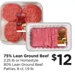 Food 4 Less 75% Lean Ground Beef offer