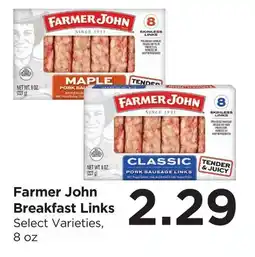 Food 4 Less Farmer John Breakfast Links offer