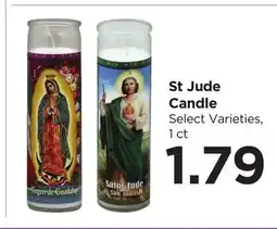 Food 4 Less St Jude Candle offer