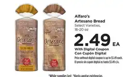 Food 4 Less Alfaro's Artesano Bread offer