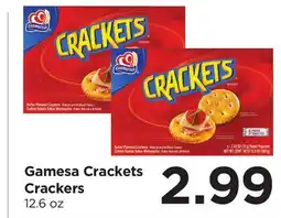 Food 4 Less Gamesa Crackets Crackers offer