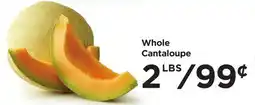 Food 4 Less Whole Cantaloupe offer