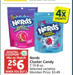 Pavilions Nerds Cluster Candy offer
