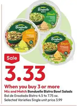 Stater Bros Bonduelle Bistro Bowl Salads Bol de Ensalada Bistro offer
