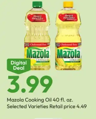 Stater Bros Mazola Cooking Oil offer
