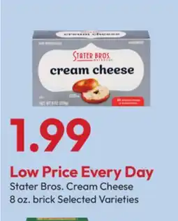 Stater Bros Stater Bros. Cream Cheese offer