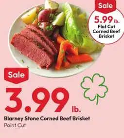 Stater Bros Blarney Stone Corned Beef Brisket offer