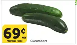 Albertsons Cucumbers offer