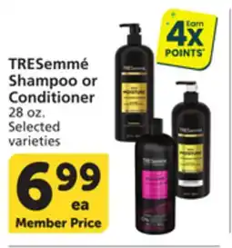 Albertsons TRESemmé Shampoo or Conditioner offer