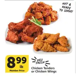 Albertsons Chicken Tenders or Chicken Wings offer