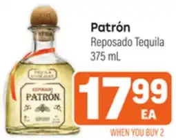 Tony’s Fresh Market Patrón Reposado Tequila offer