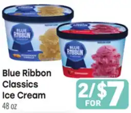 Tony’s Fresh Market Blue Ribbon Classics Ice Cream offer