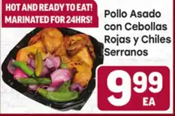 Tony’s Fresh Market Pollo Asado con Cebollas Rojas y Chiles Serranos offer