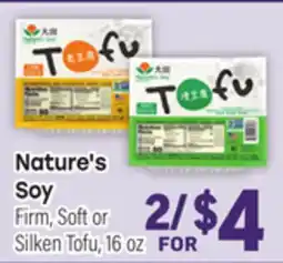 Tony’s Fresh Market Nature's Soy offer