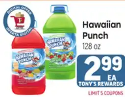 Tony’s Fresh Market Hawaiian Punch offer