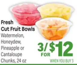 Tony’s Fresh Market Fresh Cut Fruit Bowls offer