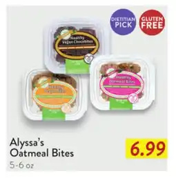 Fresh Thyme Alyssa's Oatmeal Bites offer