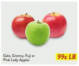 Fresh Thyme Gala, Granny, Fuji or Pink Lady Apples offer