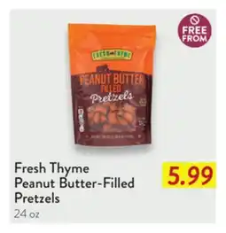 Fresh Thyme Fresh Thyme Peanut Butter-Filled Pretzels offer