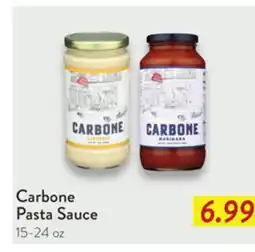 Fresh Thyme Carbone Pasta Sauce offer