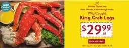 Fresh Thyme King Crab Legs offer