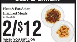 Mariano's Heat & Eat Asian Inspired Meals offer