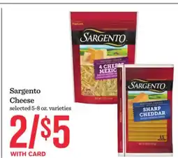 Mariano's Sargento Cheese offer