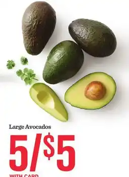 Mariano's Large Avocados offer