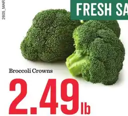 Mariano's Broccoli Crowns offer