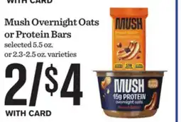 Mariano's Mush Overnight Oats or Protein Bars offer