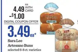 Mariano's Sara Lee Artesano Buns offer