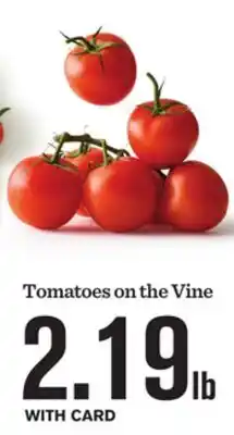 Mariano's Tomatoes on the Vine offer