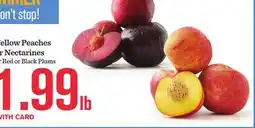 Mariano's Yellow Peaches or Nectarines offer