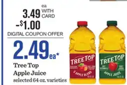 Mariano's Tree Top Apple Juice offer