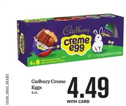 Mariano's Cadbury Creme Eggs offer