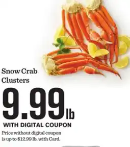 Mariano's Snow Crab Clusters offer