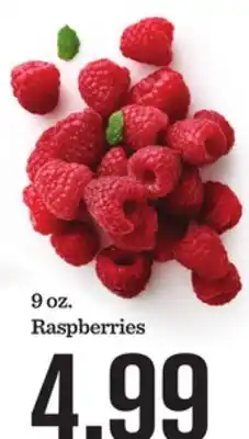 Mariano's 9 oz. Raspberries offer