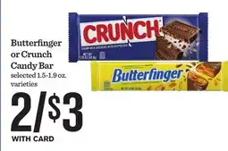 Mariano's Butterfinger or Crunch Candy Bar offer