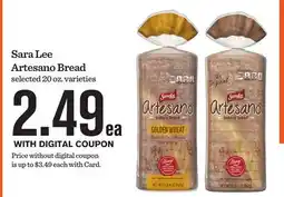 Mariano's Sara Lee Artesano Bread offer