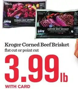 Mariano's Kroger Corned Beef Brisket offer