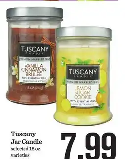 Mariano's Tuscany Jar Candle offer
