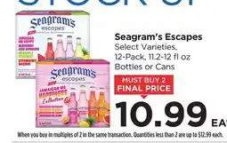 Food 4 Less Seagram's Escapes offer