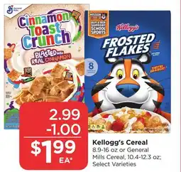 Food 4 Less Kellogg's Cereal offer