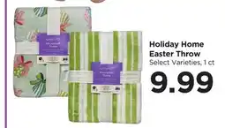 Food 4 Less Holiday Home Easter Throw offer